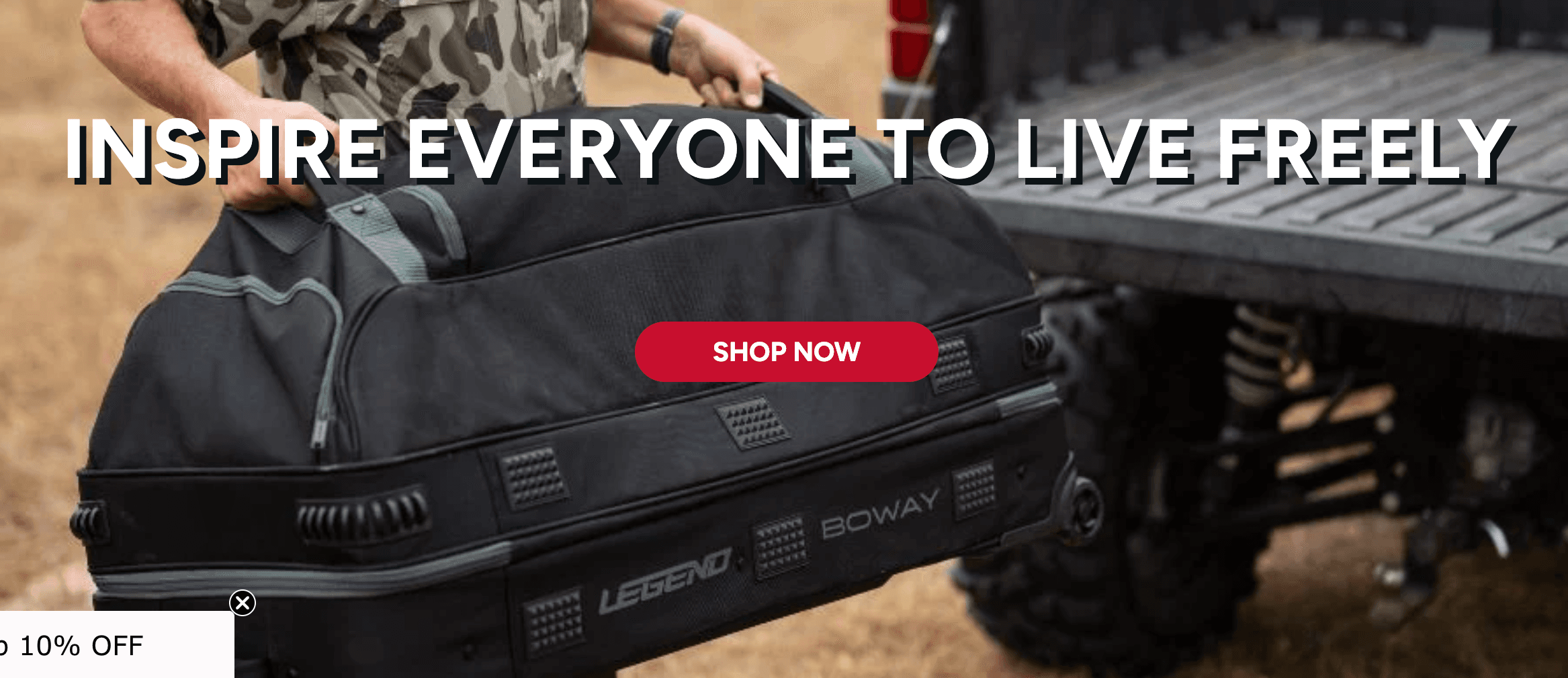 Legend Archery case study screenshot